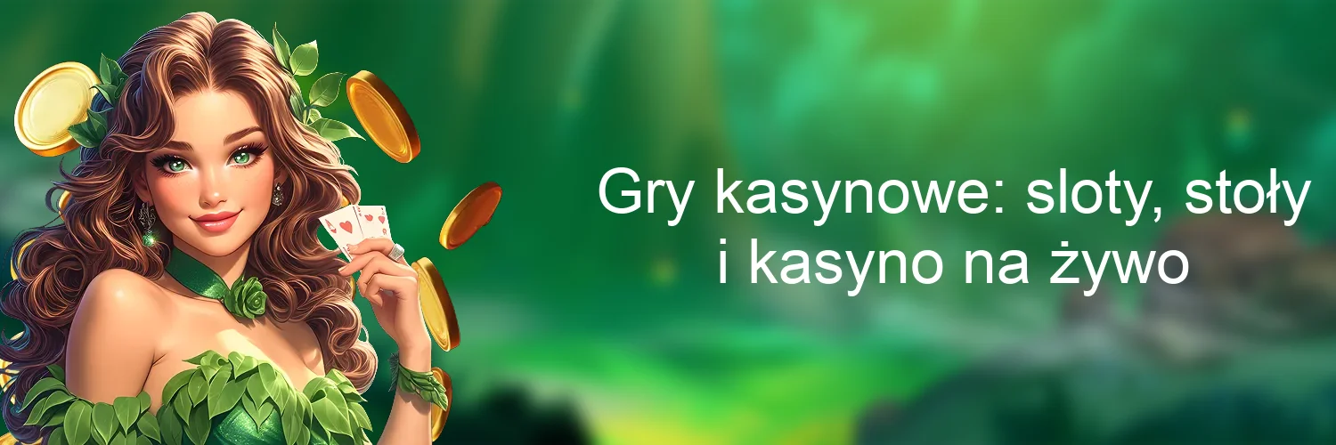 Gry kasynowe: sloty, stoły i kasyno na żywo Gry kasynowe: sloty, stoły i kasyno na żywo